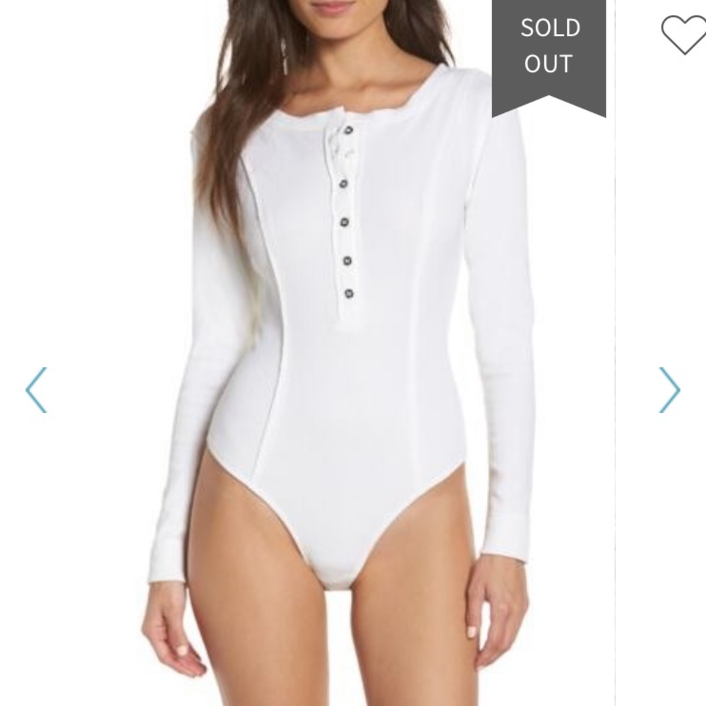 Free People Intimate Frankie Henley Thong Bodysuit - Picture 5 of 8